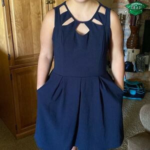 Maurice’s Navy blue dress